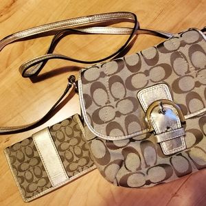 Coach Crossbody & Small ID Wallet